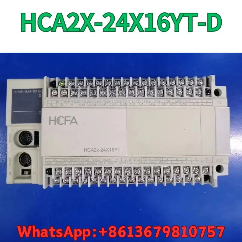 

second-hand PLC HCA2X-24X16YT-D test OK Fast Shipping