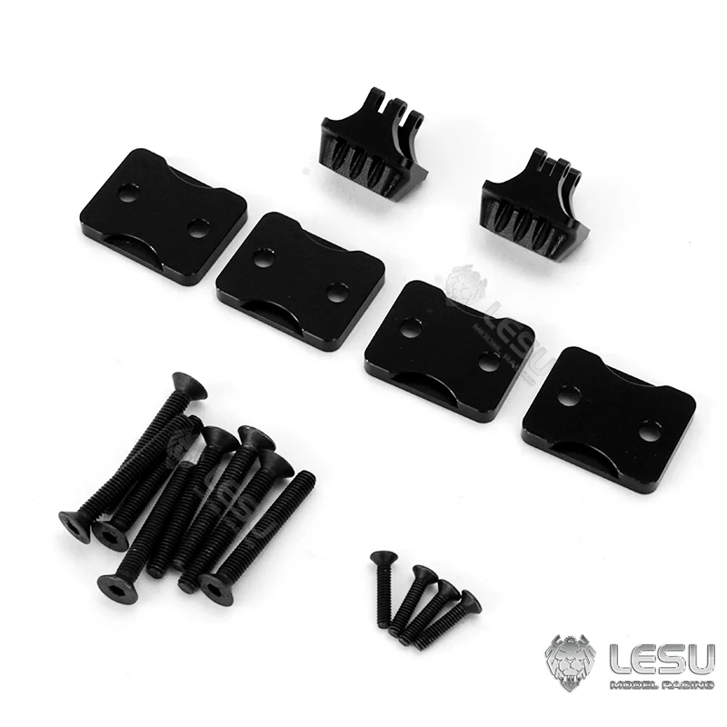 Metal Rear Dual Suspension Set Only Part For 1/14 LESU Tamiyaya RC Axle Truck DIY Model Outdoor Toys TH02083