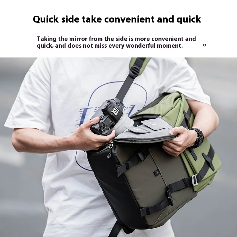 Original K&F CONCEPT Camera Backpack 20L Large Capacity Waterproof Camera Bag In Rain Cover Custom Travel Photography Bag