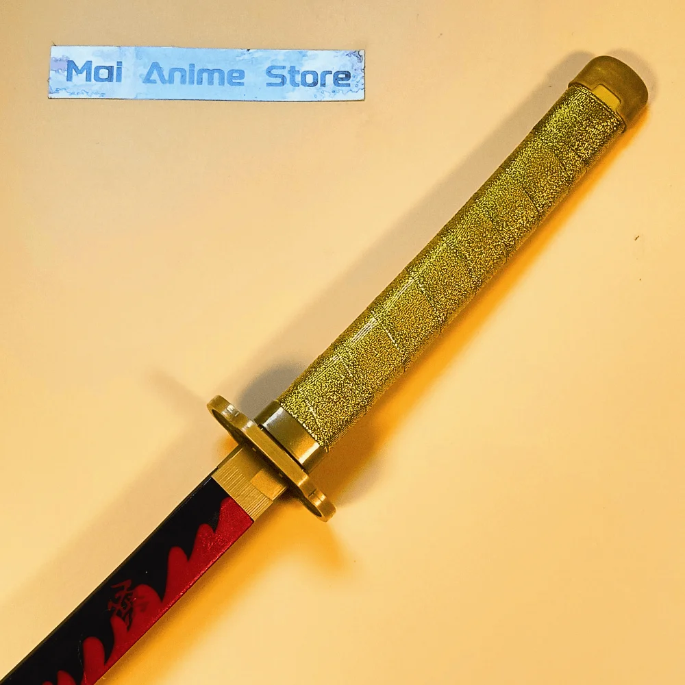 40 pouces Katana Cosplay accessoire réel pleine taille lame épée samouraï sabre Action Figurine taille réelle japonais Katana non pointu jouet cadeau