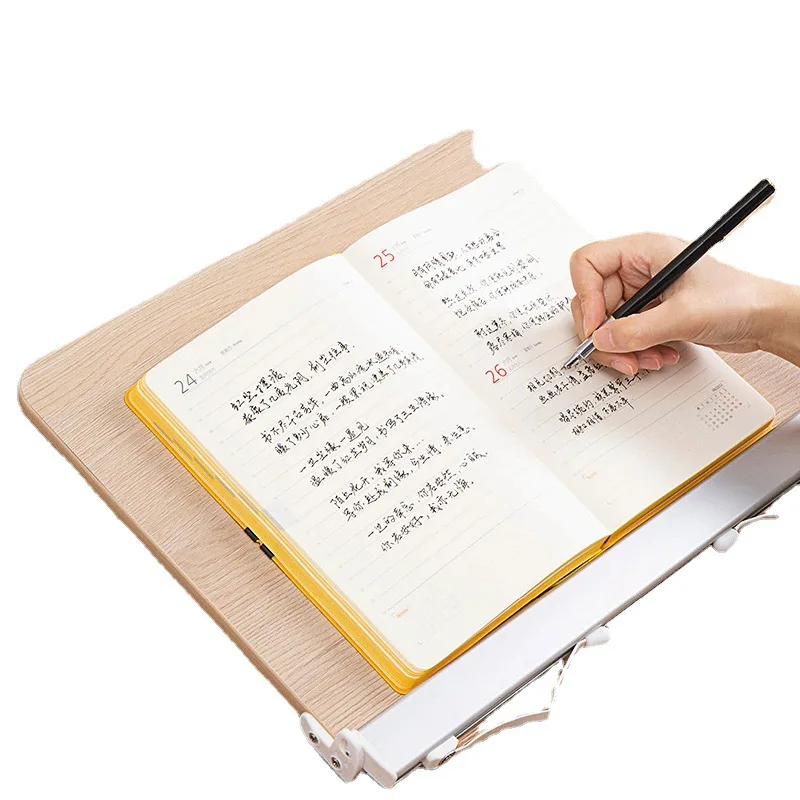 

High quality foldable book stand for reading Can be used for A5/B5/A4 reading stand book holder