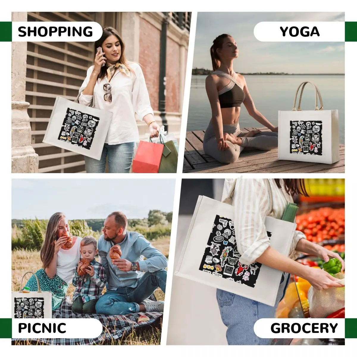 Life is Strange Pack Tote Bag Cloth bag shoping bag tote