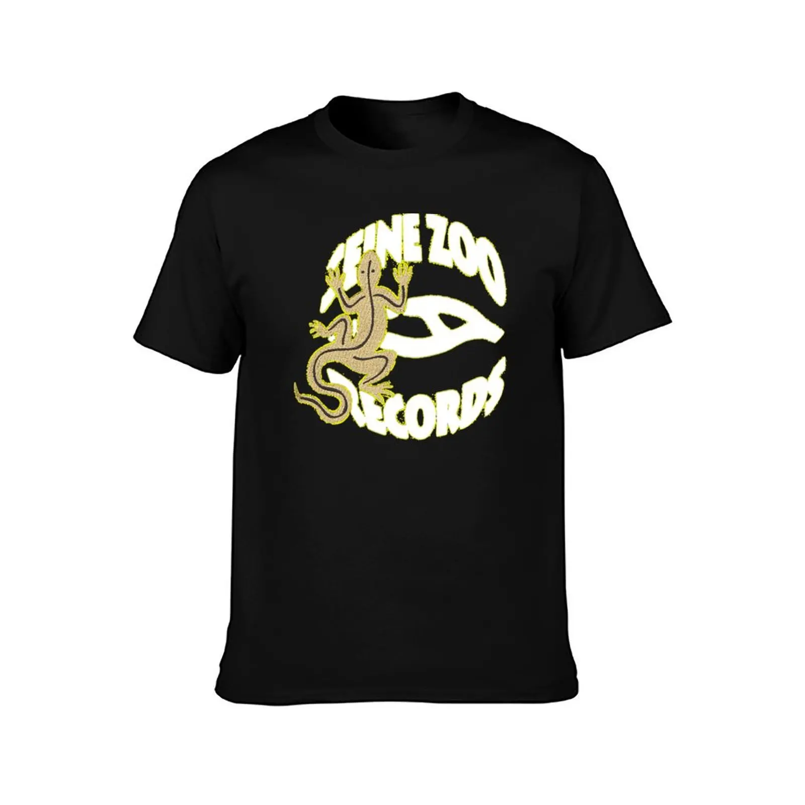 Seine Zoo Records T-Shirt Casual Minimalist Short Sleeve Top T-Shirt