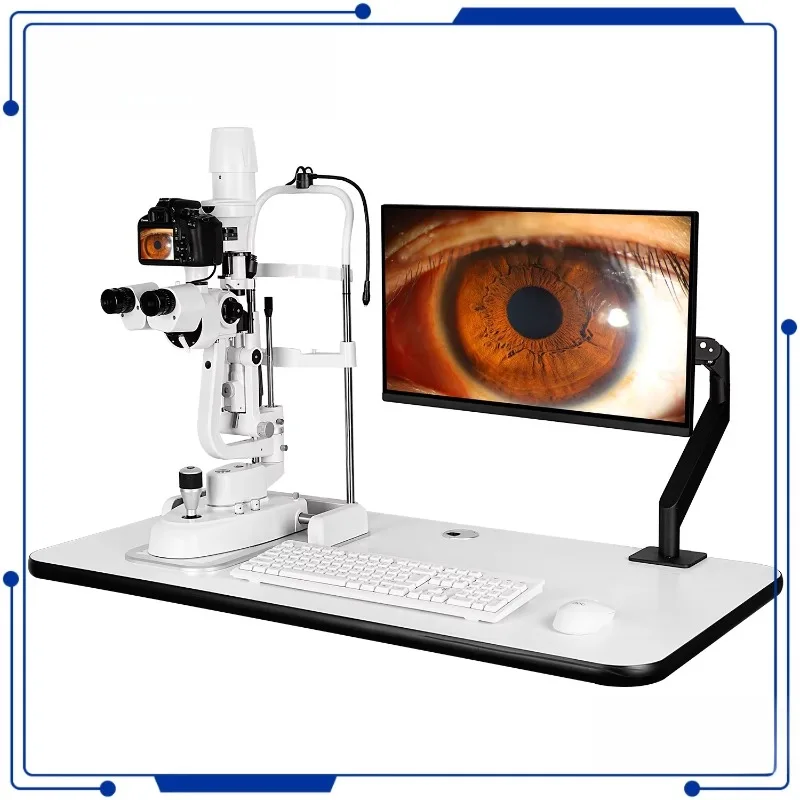 Optics  LS-5DX China Digital Camera Price of Equipment Ophthalmic Digital SLit Lamp  Microscope