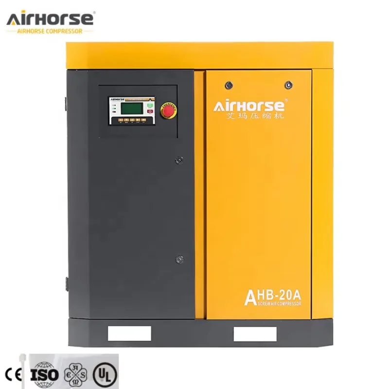 

Guangzhou Airhorse 15kw 20hp Rotary Screw Air Compressor for Air Horn