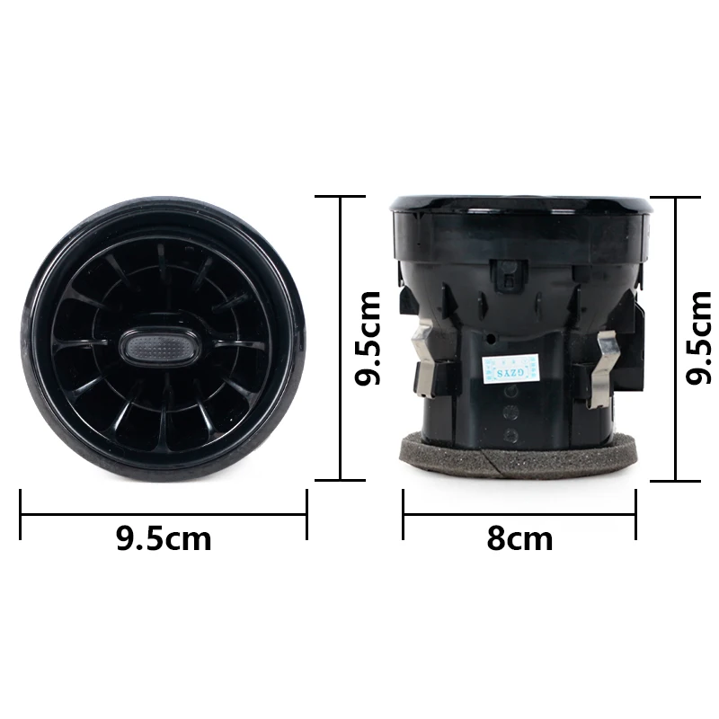 For Mercedes Benz V Class V250 V260 Vito Viano W447 Car Front Dashboard AC Air Condition Vent Outlet Turbo Interior Trim