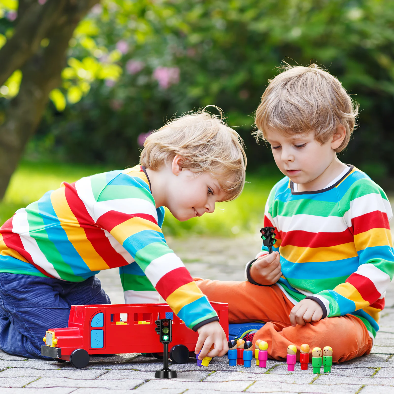 Semáforo modelo brinquedo crianças segurança rodoviária carro do bebê educação jogando simulação plástico único educacional criança