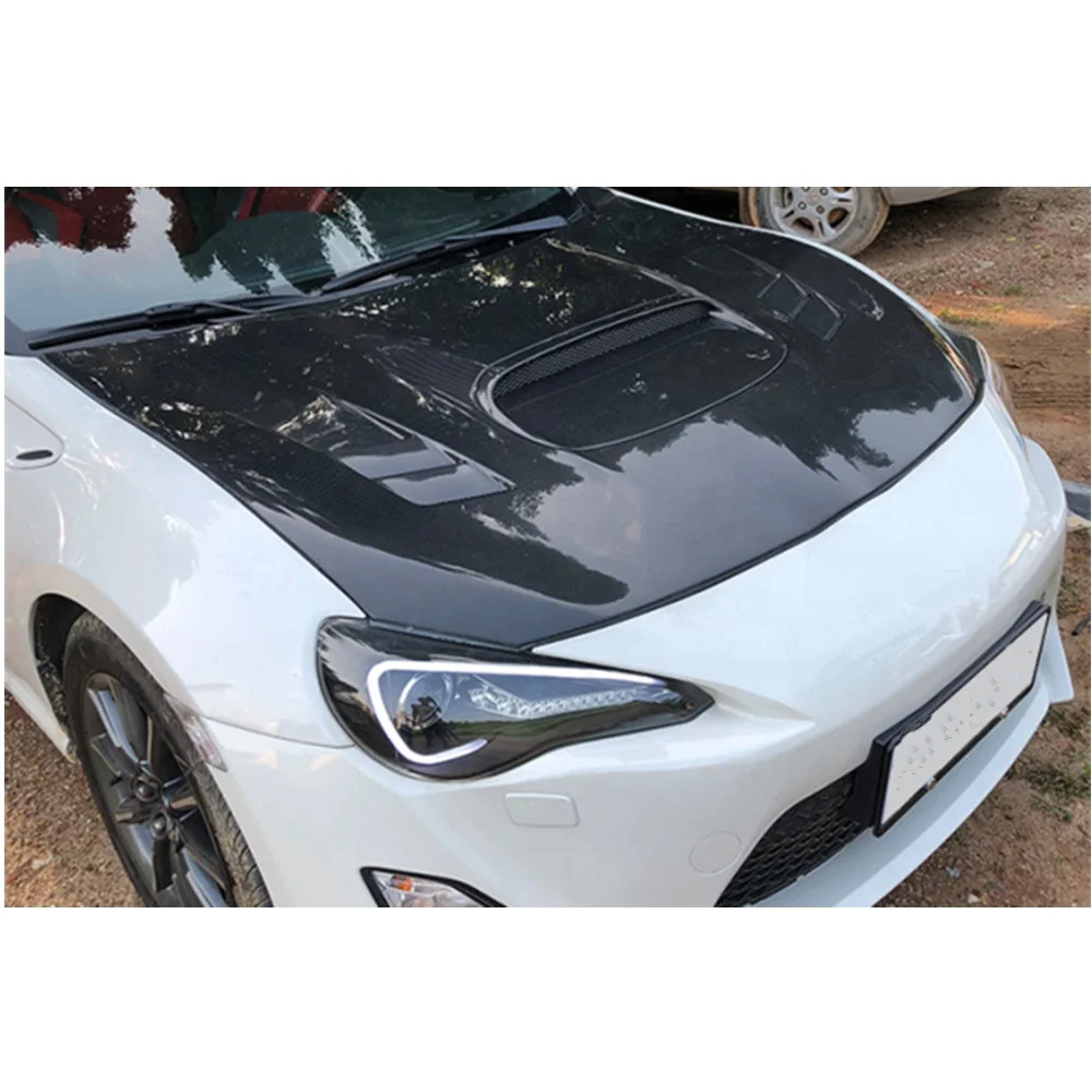 

2025 new Carbon Fiber Front Hood Bonnet Fit for Toyota GT86 Subaru BRZ 2013-2020 DD New Style High Quality