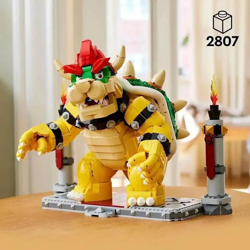 2807 STKS De Mighty Bowsered Bouwstenen Compatibel 71411 MOC Model Kit Bricks Speelgoed Voor Kerst En Verjaardagscadeautjes