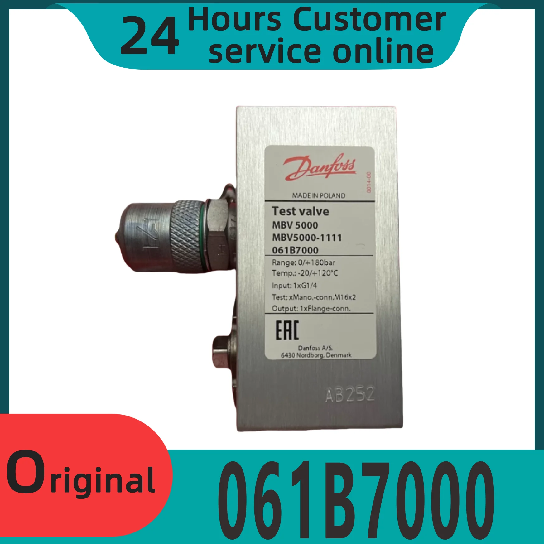 

061B7000 061B7003 061B7005 061B7013 061B7014 061B7018Совершенно новый оригинальный тестовый клапан