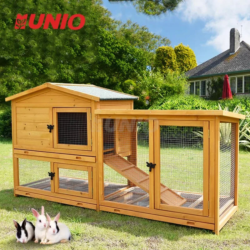 

Hot sale Rabbit hutch outdoor large chicken coop pet cages for outdoor use