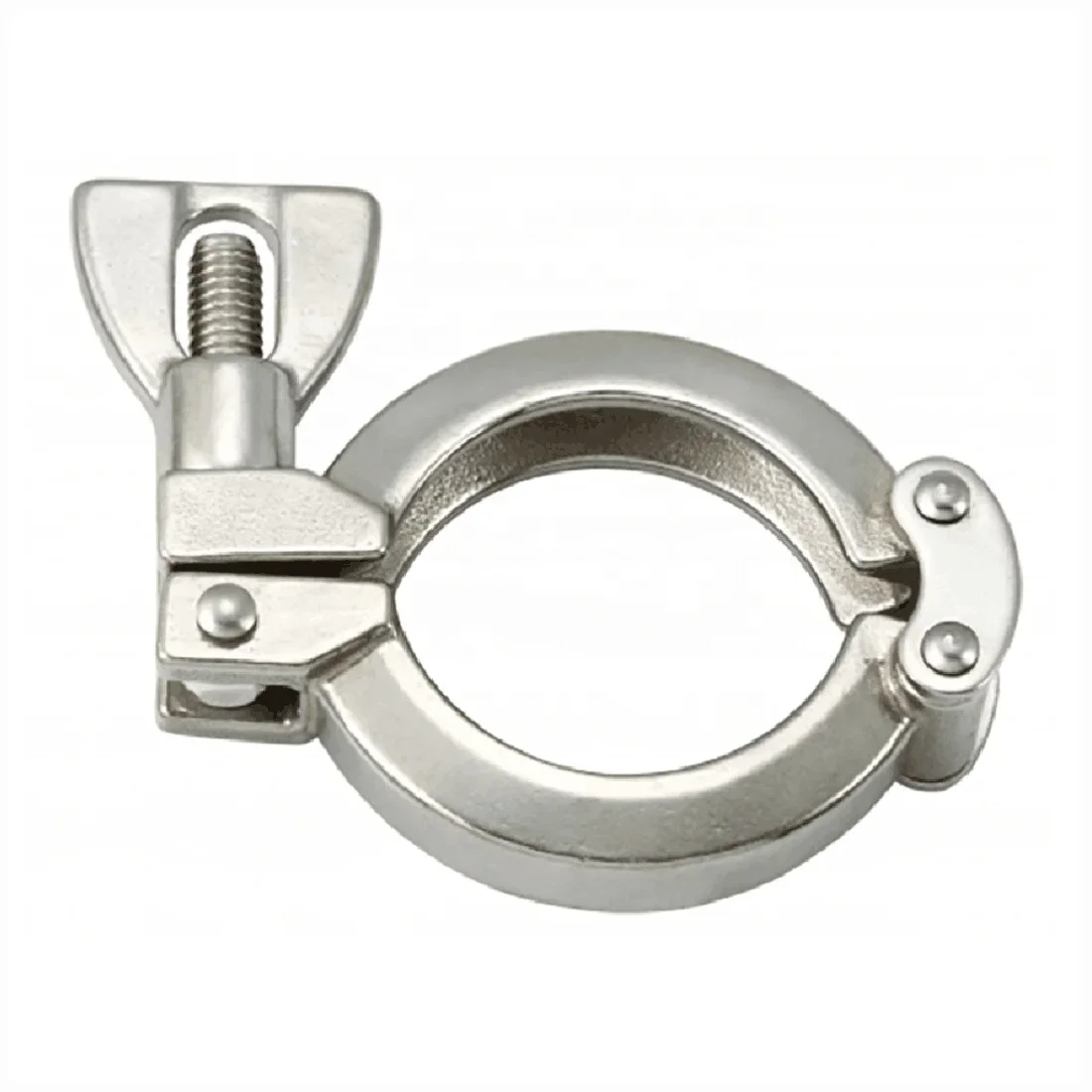 TC Sanitation Sterilization Food Grade Sanitary Grade Aseptic Stainless Steel SS304 SS316L Tri Clamp Ferrule Pipe Fittings Clamp