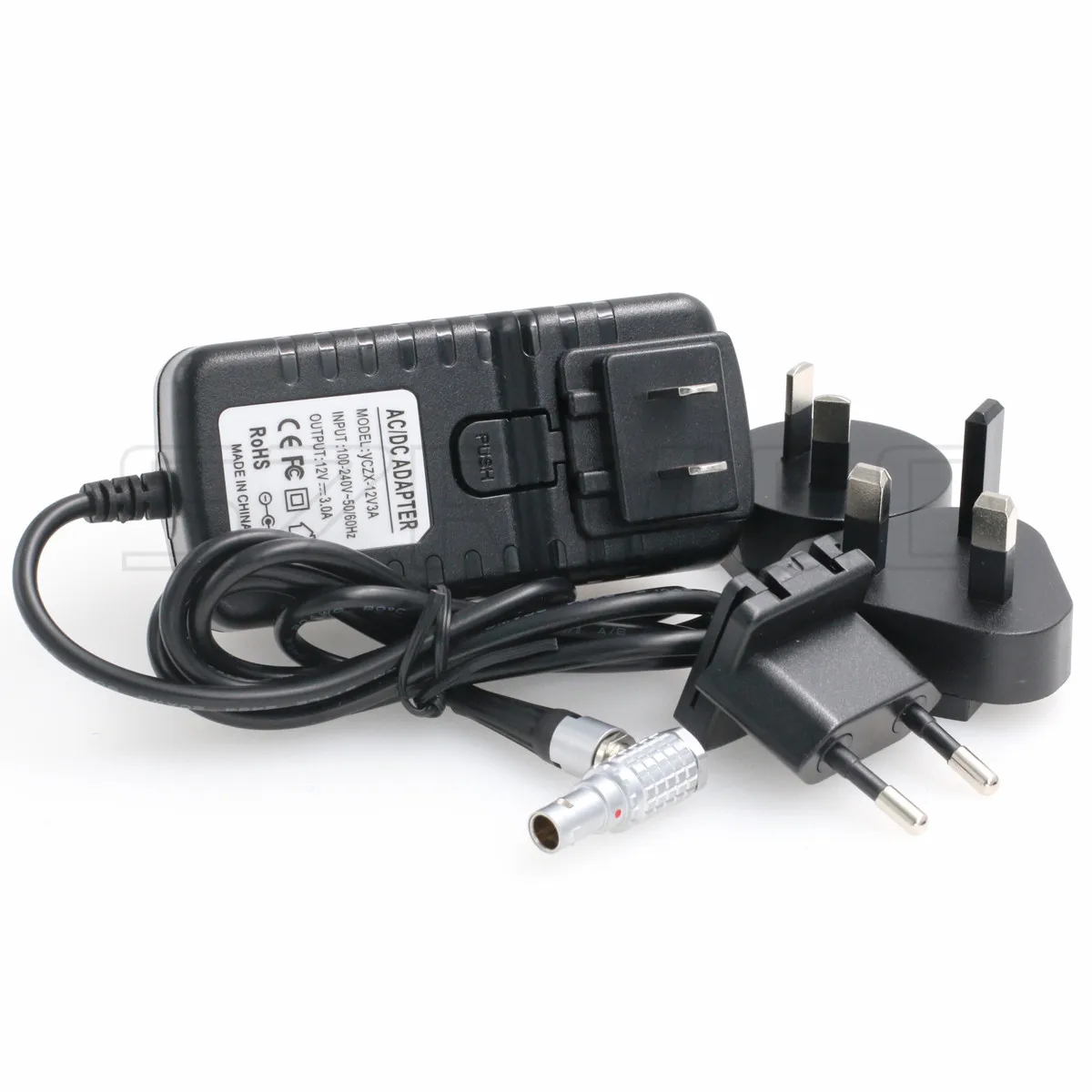 

2-контактный адаптер питания переменного и постоянного тока Teradek Bolt с вилками US UK EU AU для передатчика SmallHD 503 703 Hollyland Cosmo 600 Pro 800KIT