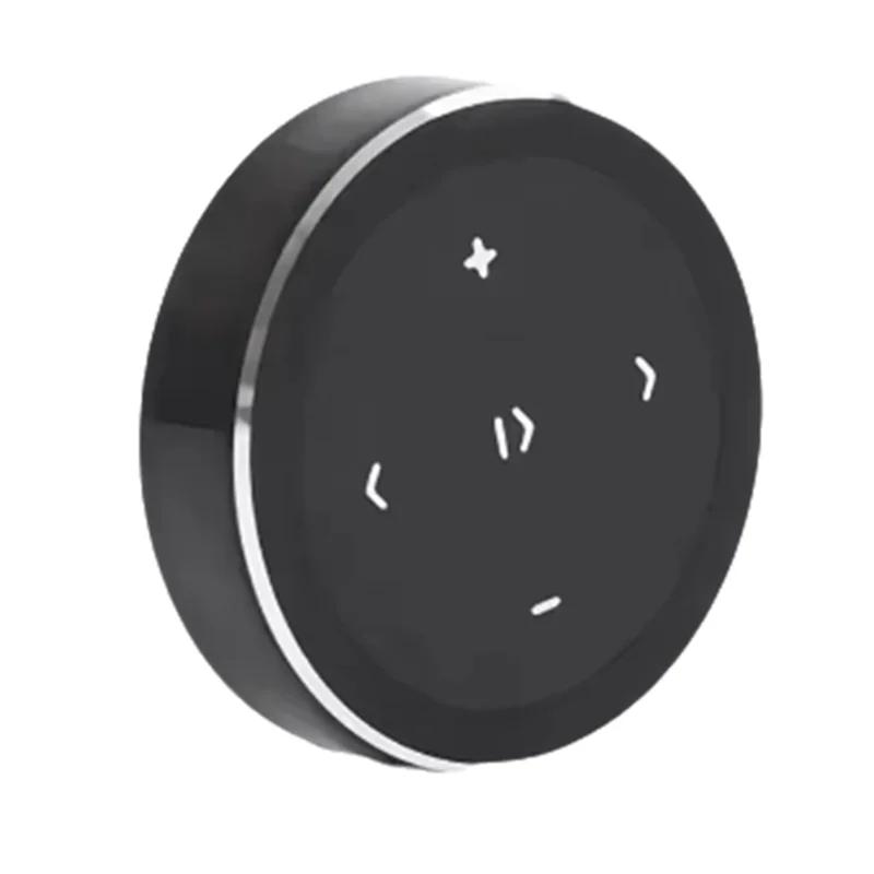 Compact Car Steering Wheel Music Player Wireless Bluetooth Remote Multimedia Control Button For Android IOS Smartphone