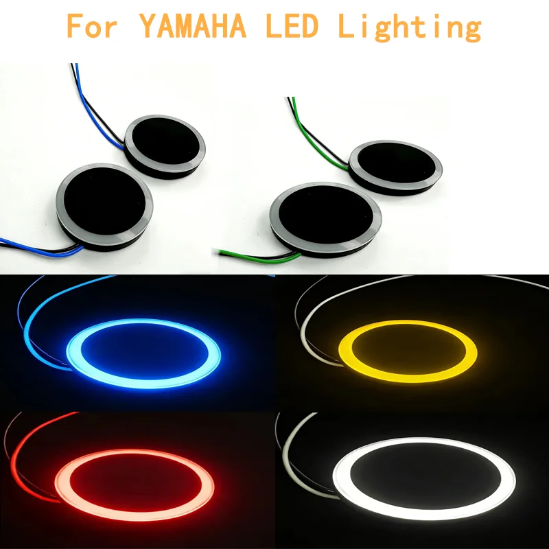 

Общее и специальное освещение для мотоциклов YAMAHA: светодиодный логотип, светодиодная декоративная подсветка, светодиодные фонари.