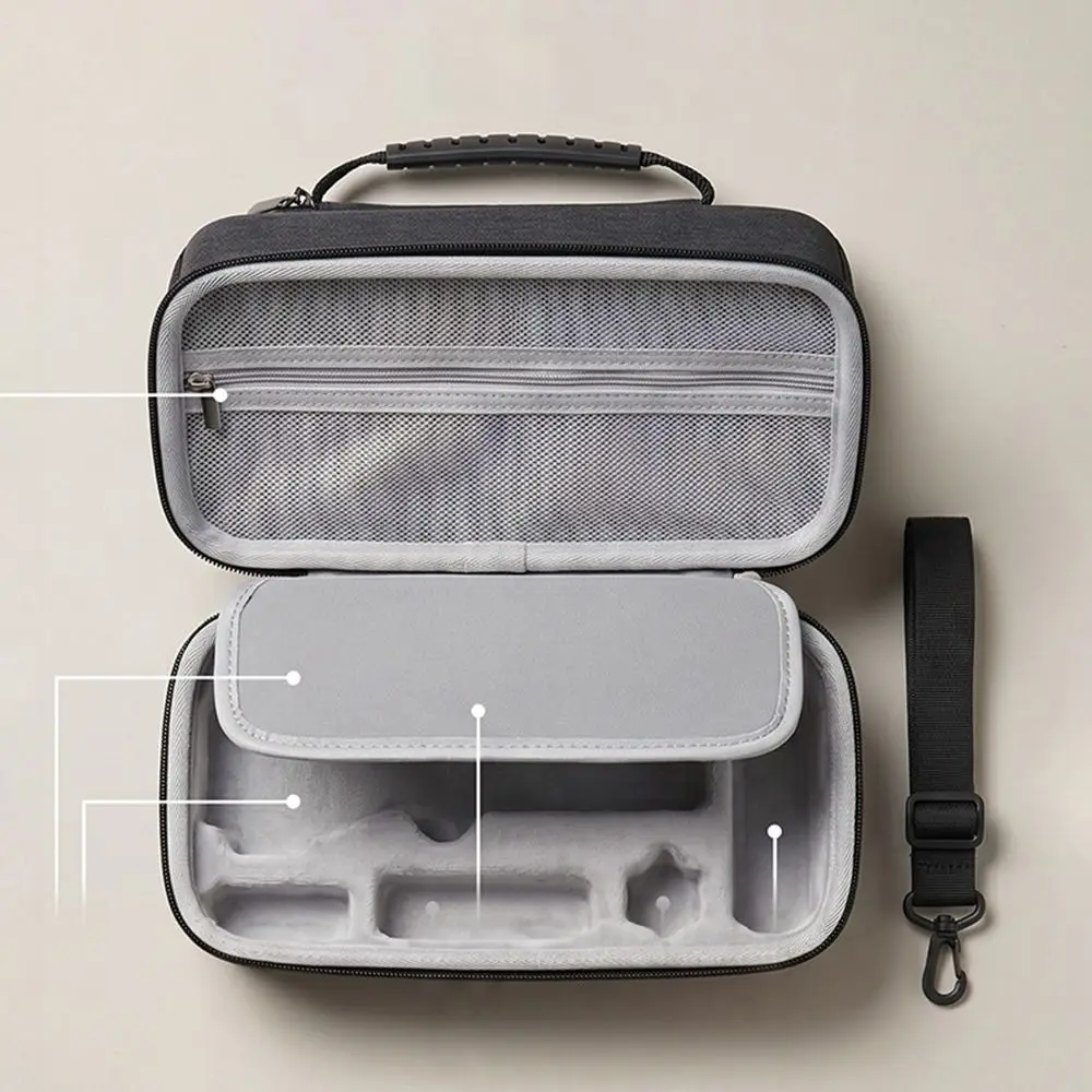 Hard Shell Camera Storage Bag Waterproof Multifunctional Protective Hard Storage Bag Soft Lining for DJI Osmo Pocket 4P