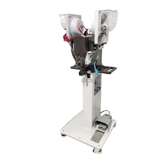 Automatic Plastic Snap Fastener Button Attaching Machine Button Making Attaching Machine