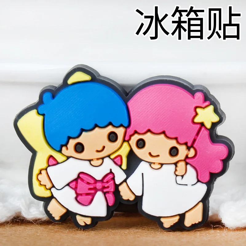 Melody Pompom Silicone Fridge Magnet Mini Refrigerator Home Decoration Sticker Magnets For Fridge Souvenir Whiteboard Magnets