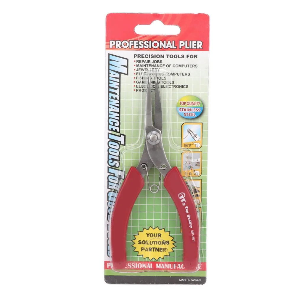 Long Lasting High Quality Needle Nose Pliers Durable Premium Hardware Tool Multi-Purpose Precision Repair Pliers Watch Repair