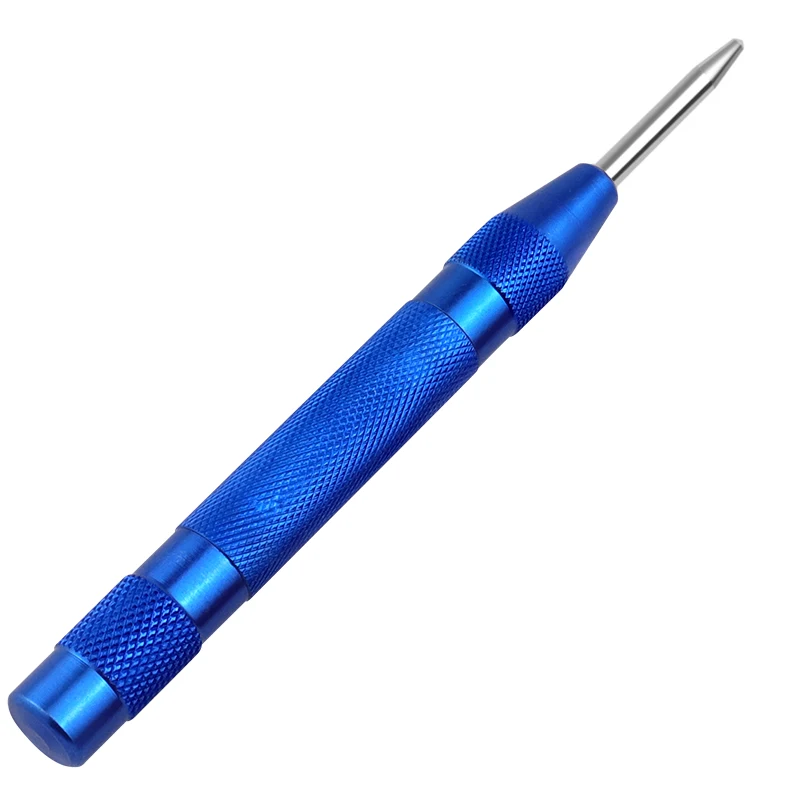 Perforadora central automática de alta resistencia, taladro rotulador de abolladuras con resorte, prensa de Metal y madera