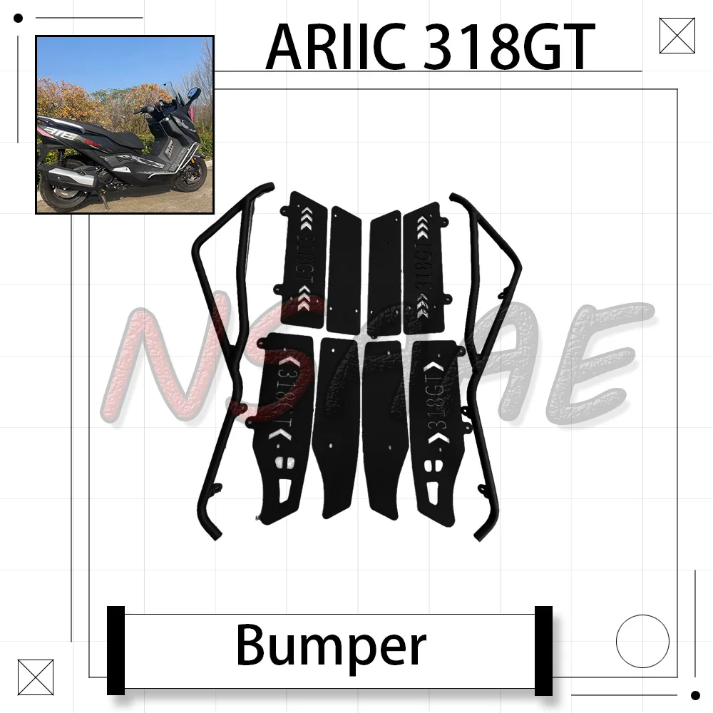 

Новый для ARIIC 318GT 318 GT 2024, модифицированный передний бампер для мотоцикла, набор педалей