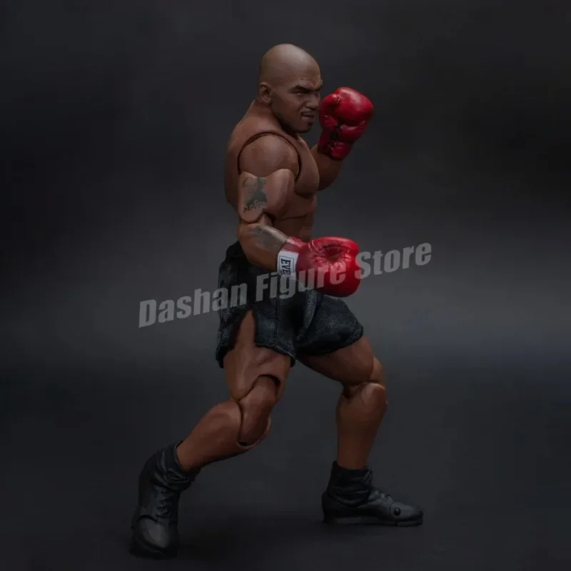Storm De Final Ronde Mike Tyson Action Figure PVC Beweegbare Ornamenten Collectie Pop 18 cm Boxer Kampioen Beeldje Model Speelgoed