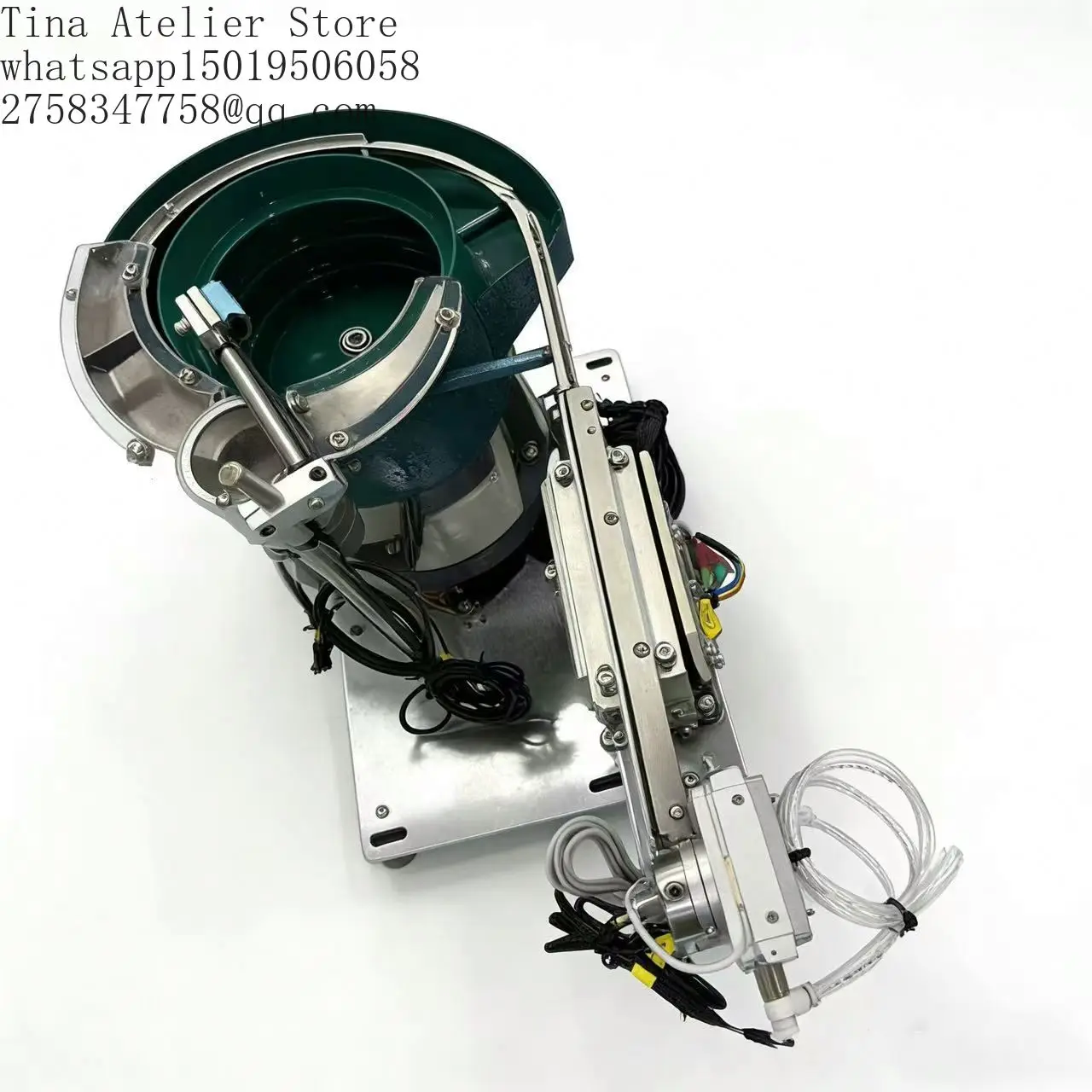 Custo=m Design Small Vibratory Feeder Bowl Polyurethane Coated Vibratory Feeder Bowl for Bulk Parts