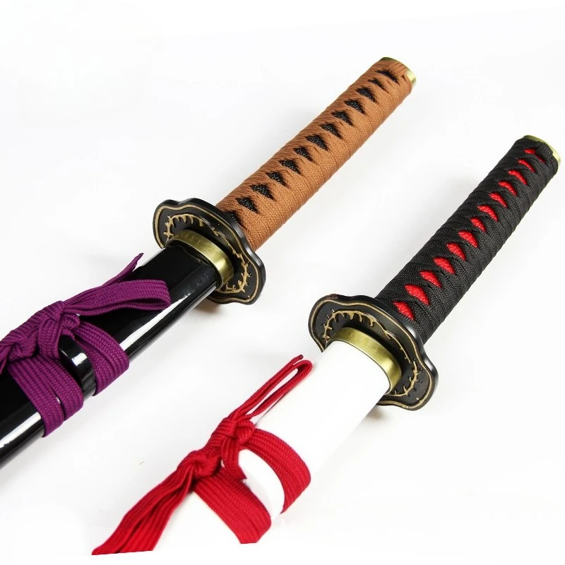 78cm/30.71in Cosplay Sword Catfish Tail Fujiro Wooden With Sheath Anime Peripherals Model Props Medieval Collectible Crafts Toy
