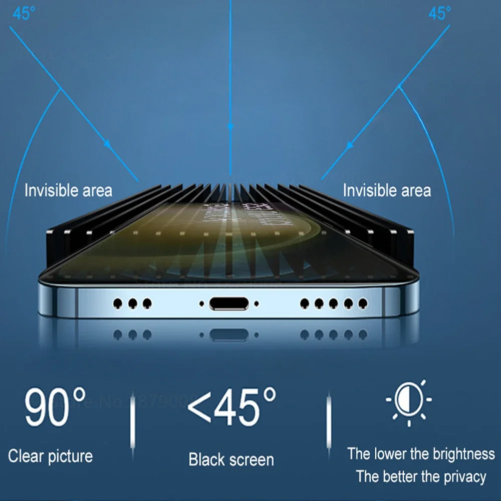 2PCS Privacy Protective Glass For Samsung Galaxy S23 S24 Ultra S20 S21 S20 Plus Anti-Spy Screen Protector On Sumsung Note 20 10