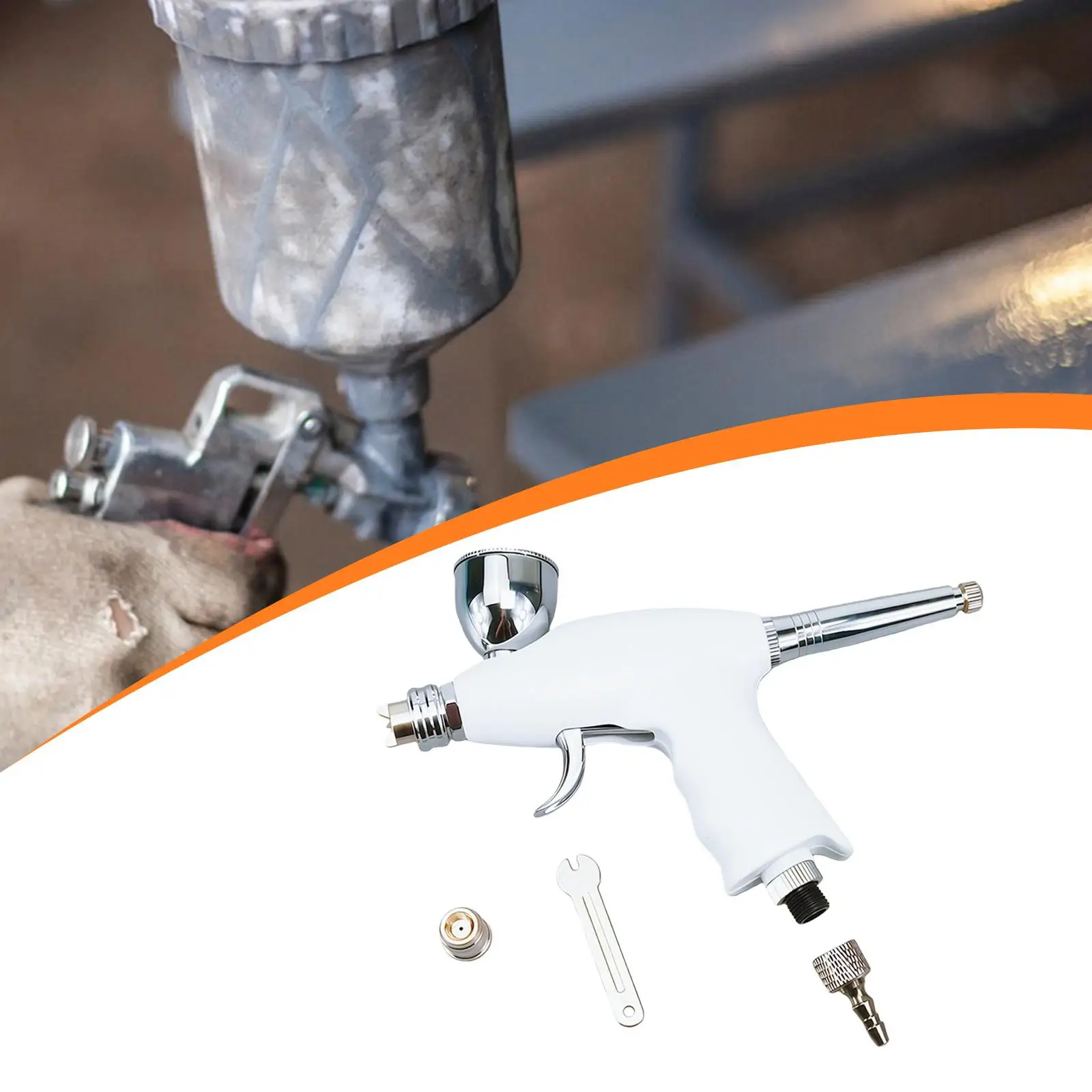 Kit de aerógrafo acessório de fixação de alto desempenho para artesanato ferramenta de escova de ar