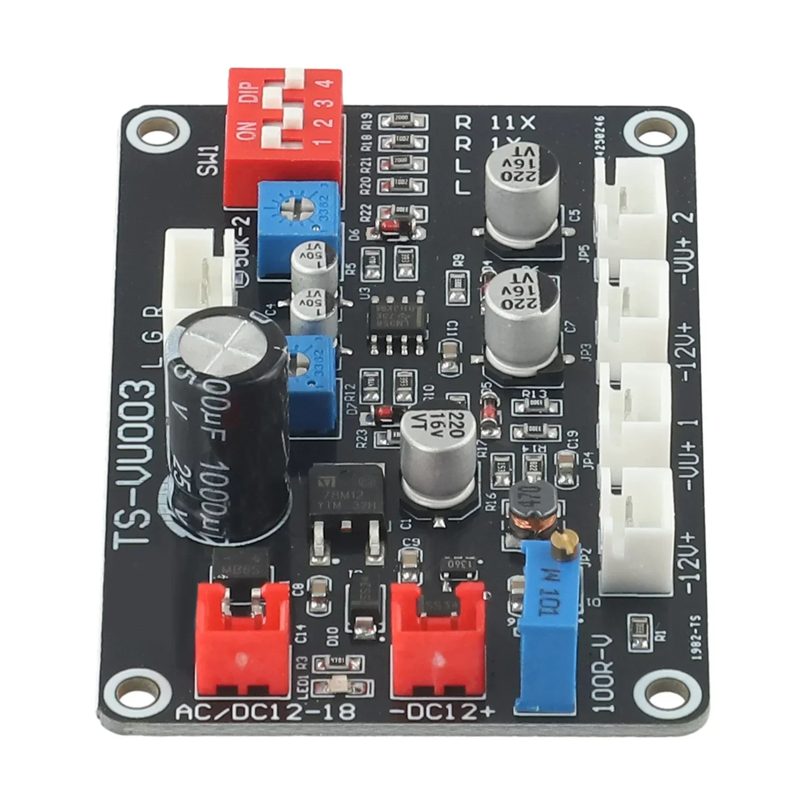 Efficient TS VU003 VU Meter Driver Board  Durable Fiberglass ABS Material  Stable Performance  Quick and Easy Replacement