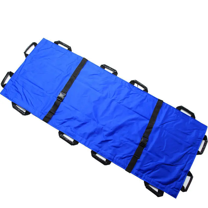 Мягкие носилки для домашнего использования, простые носилки, складные мягкие носилки для экстренной помощи, могут перейти вверх и вниз, тканевые носилки для лестниц 1.