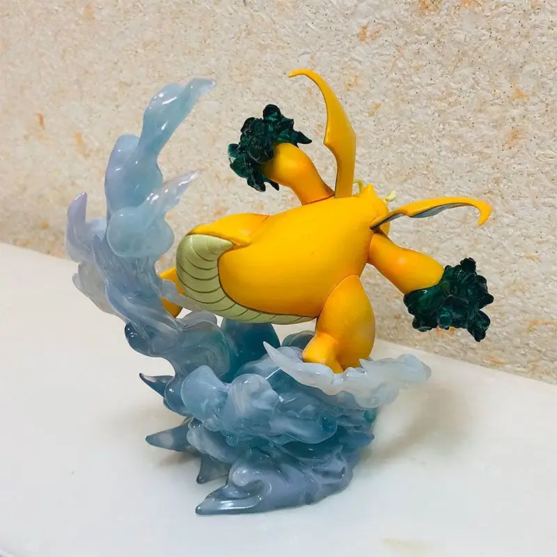 Gorący 17cm Anime Pokemon rysunek Dragonite figurka statua pcv model figurki kolekcja dekoracja na biurko zabawka urodzinowa dla dzieci prezent