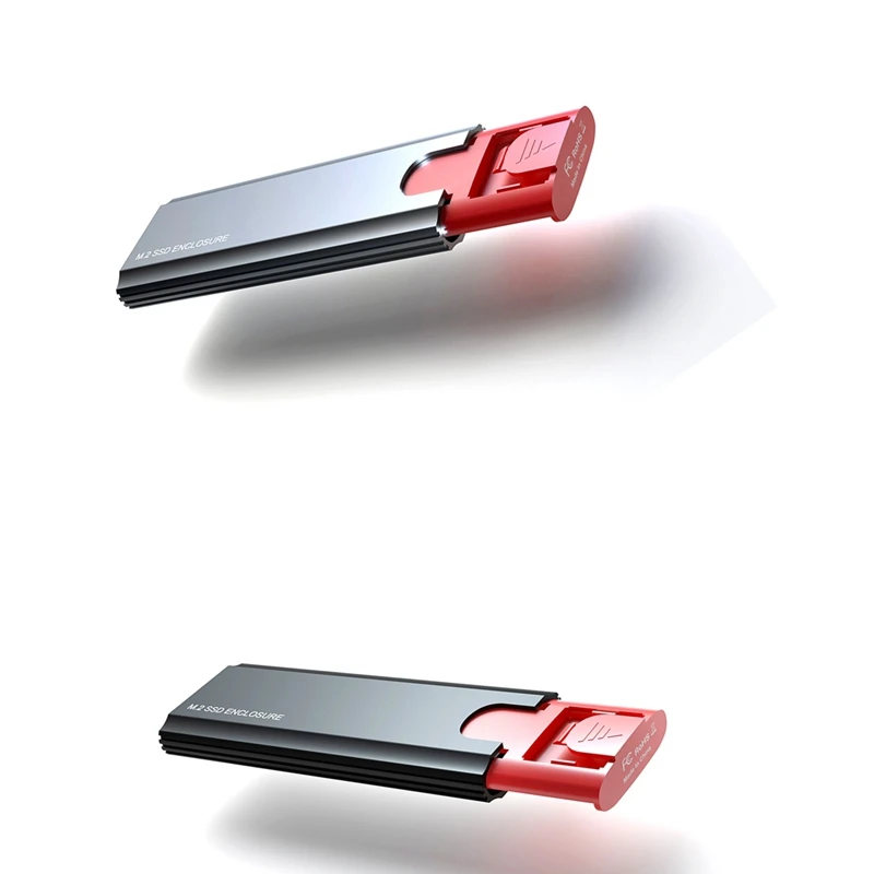 Корпус M.2 Nvme для SSD SATA, RTL9210B, 10 Гбит/с, с M.2 на USB 3,1, твердотельный накопитель, внешний корпус