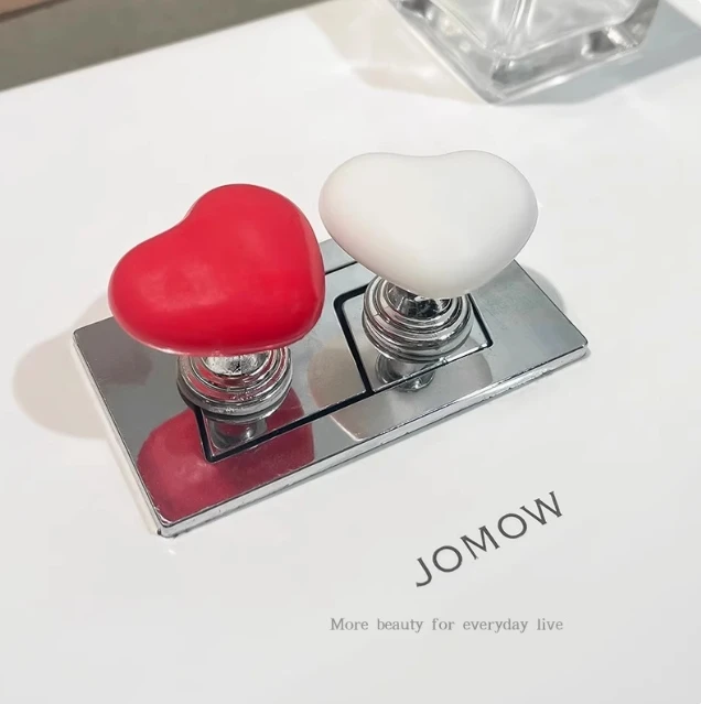 Toilet Press, Heart-shaped Button Accessory, Nail Salon Specific,Universal Flushing Extension Switch, One Item for Multiple Uses - Image 3