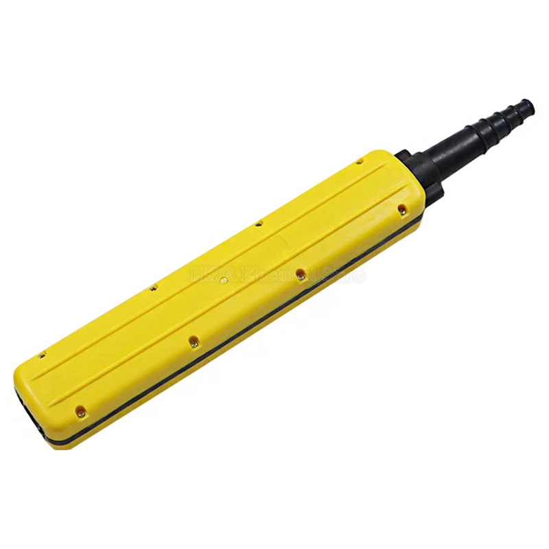 1Pcs XAC-A1071 10 Button Single Speed Lifting Derrick Motor Rainproof Travel Control Crane Button Switch Yellow
