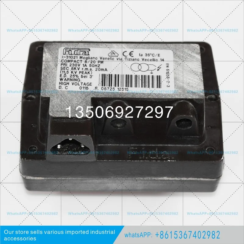 Single stage 8KV ignition transformer, ignition high voltage package double stage 2 * 5KV MOD.26/48