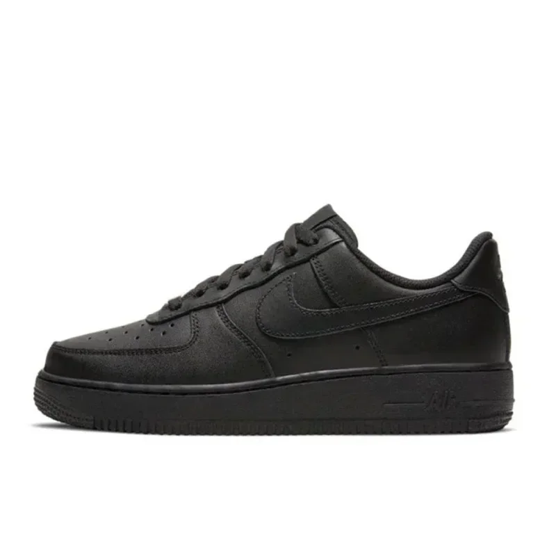 Original Nike Air Force 1 '07 'Triple Black' CW2288-001 Classic Low-top Skate Shoes Anti-slip And Wear-resistant