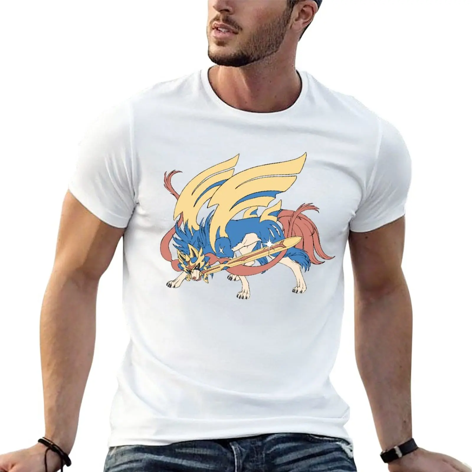 Zacian Classic T-Shirt customized t shirts cute tops Anime t-shirt fruit of the loom mens t shirts