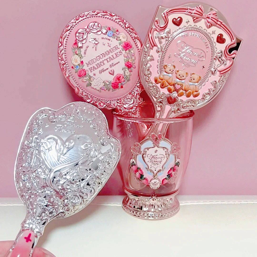 Flower Knows Swan Ballet Sweetheart Little Bear Midsummer Night Series Paddle Hair Brush Air Cushion Hair Comb