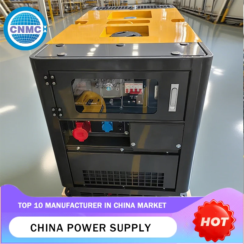 

Camping Electricity Deisel Generator Portable Customizable Travel Electricity Made in China Current Generator 220v Genset
