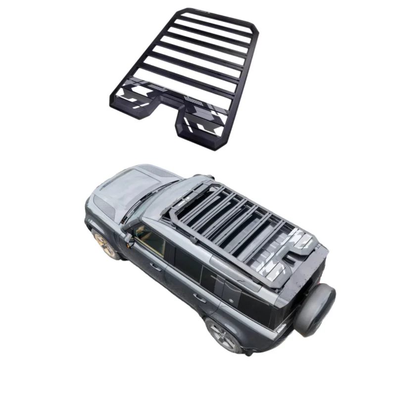 

High Quality Aluminum Roof Rack Cargo Carrier Bracket for Defender 90 110 130 4x4