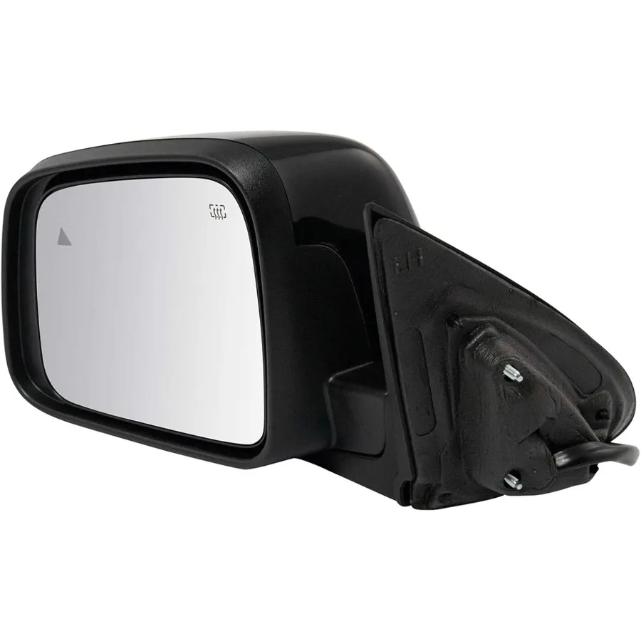 Spion Sisi Pengemudi Elektrik Berpemanas dengan Memori dan Blind Spot, Cat Sesuai Warna, Kompatibel dengan Dodge Durango 2012-2022 CH1320419