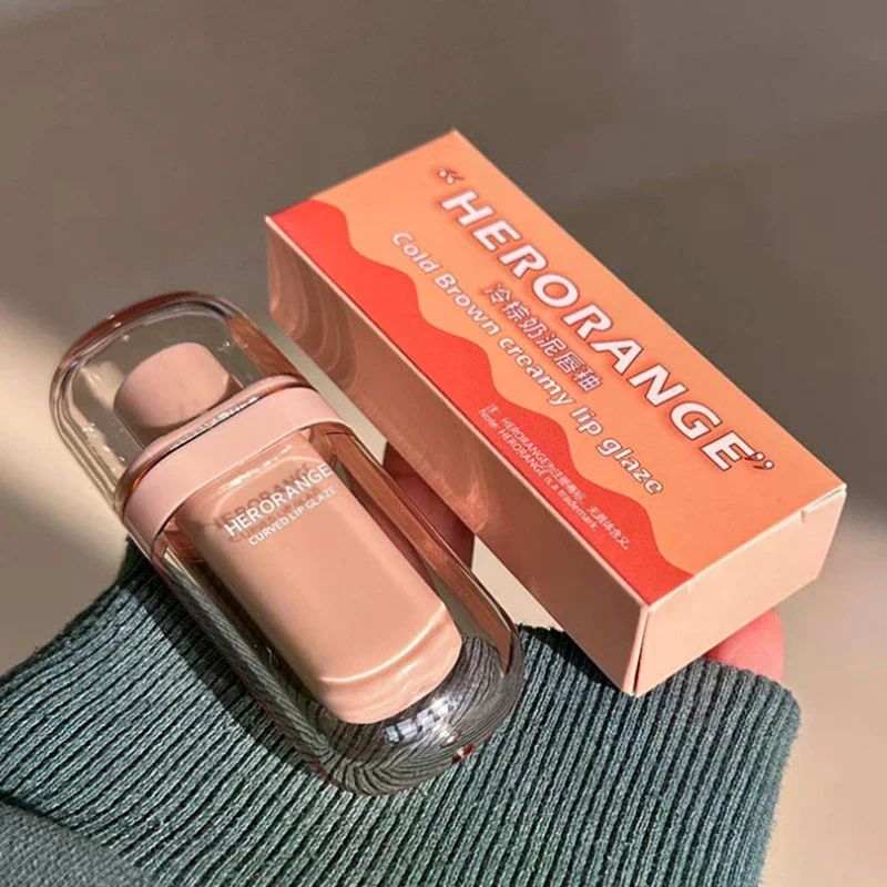 HERORANGE Matte Velvet Lipstick Long Lasting Lip Gloss Tint Waterproof Sexy Red Orange Lips Makeup For Women Lip Glaze Cosmetics