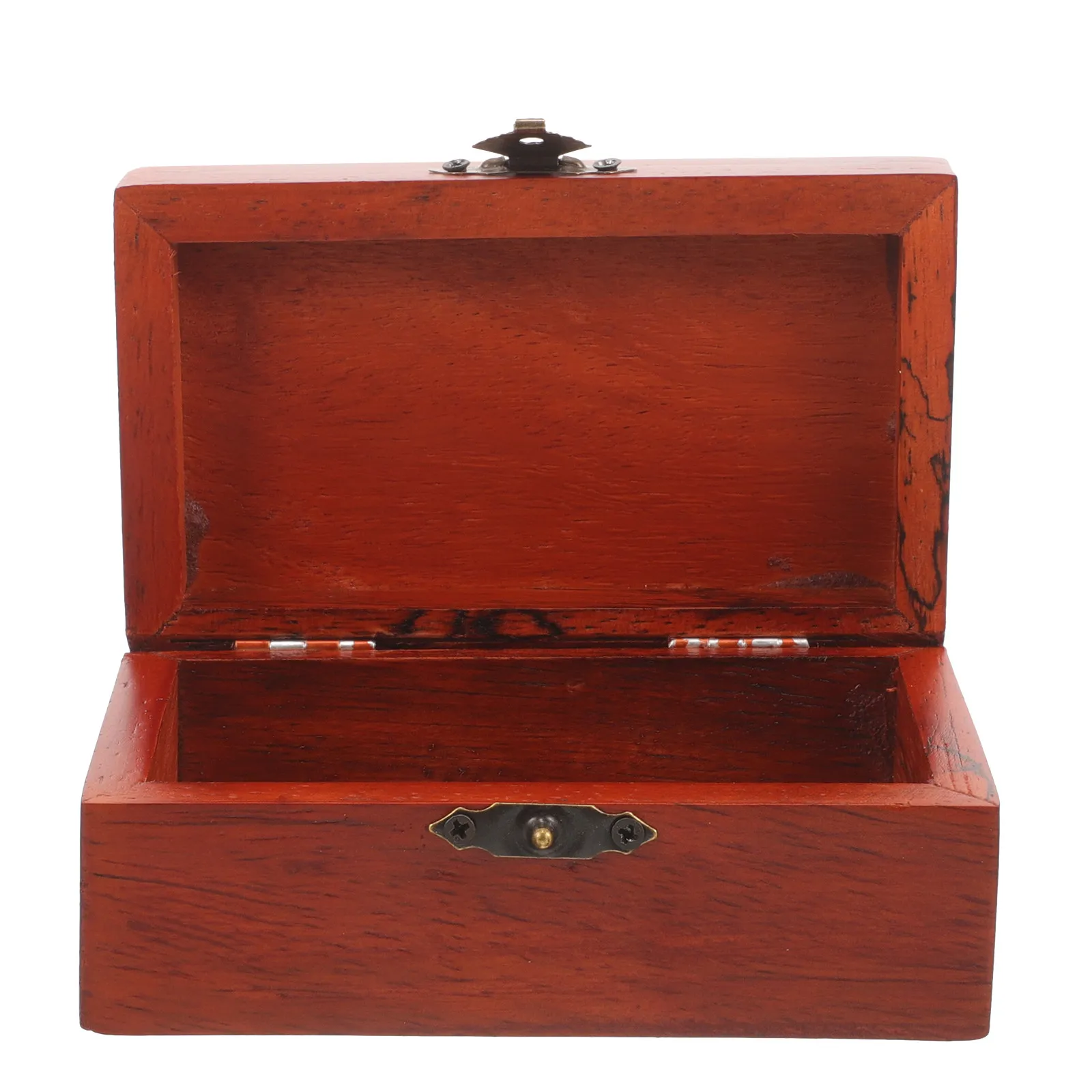 

Wooden Jewelry Box Vintage Style Large Capacity Jewelry Organizer Case Decorative Trinket Storage Box for Vanity Table