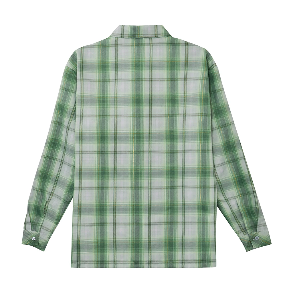 TV Series Cosplay Jackson Disguise Costume Men's Casual Green Plaid Shirt Halloween Carnival Party Fantasia Button T-shirt Top