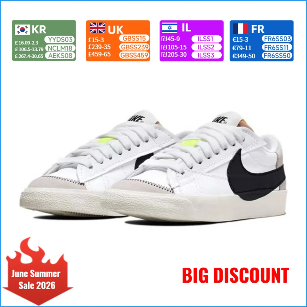 

Nike Blazer Sneakers Classic Retro Design Durable Comfort for Casual Everyday Wear DQ1470-101