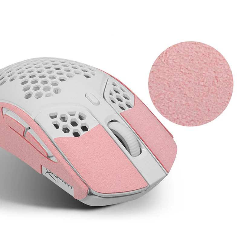 Anti-Slip Mice Sticker Skin Decal Wrap Gaming Mouse Sticker For HyperX Haste Wired Mouse Full Cover Sweat-Absorbing Accessories