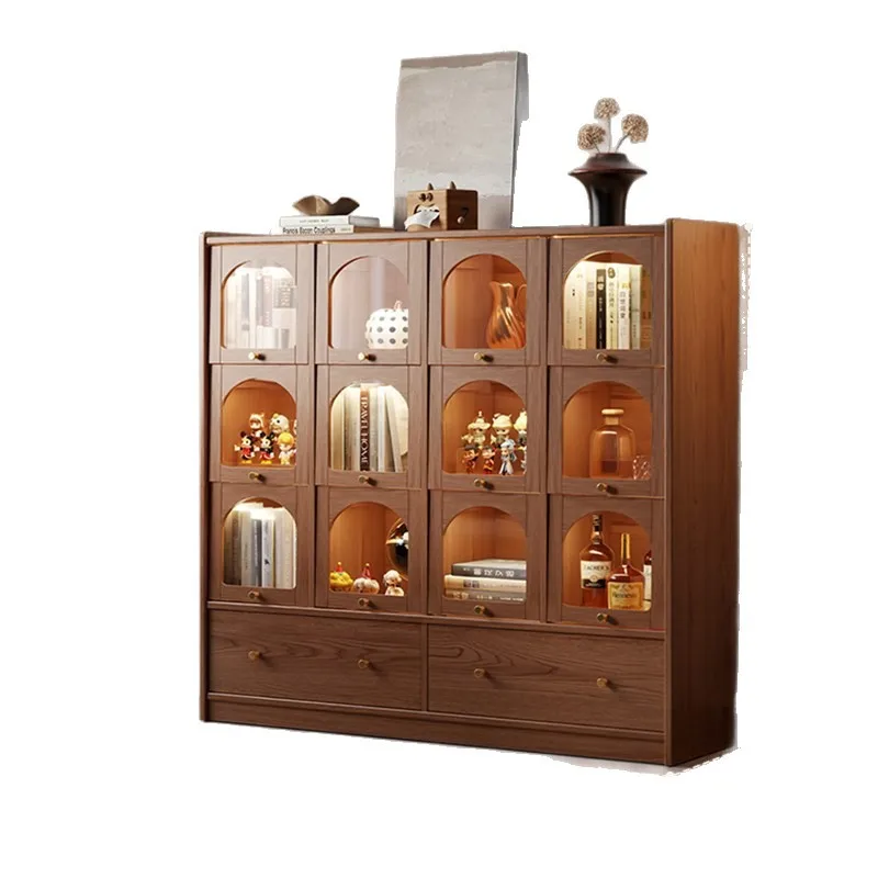 

Комод из цельного дерева, хранилище в гостиной, хранилище, шкаф с выдвижным ящиком на стене, комод, спальня, прикроватный комод