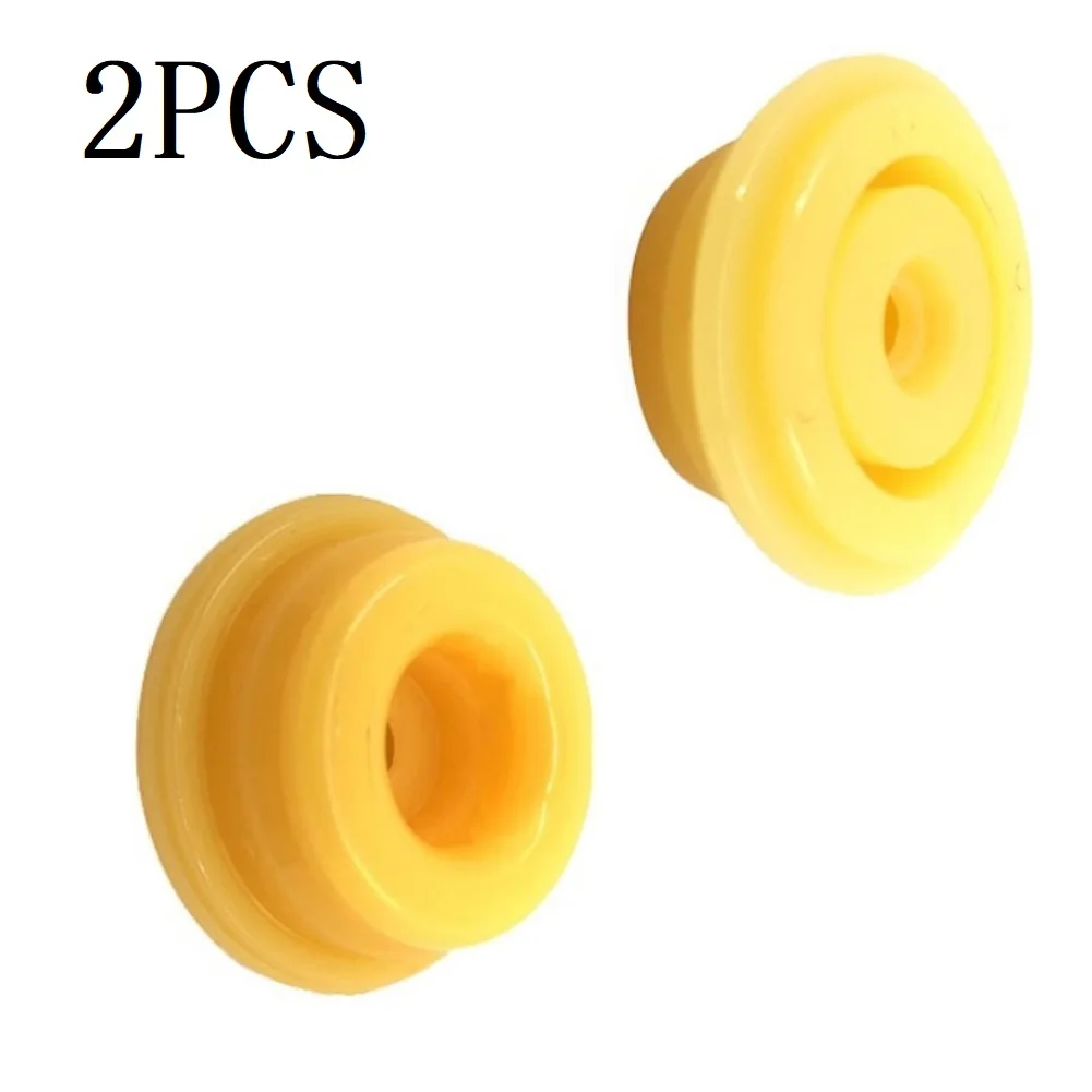 884-959 888-100 Per Hita-chi Per NR83 NR83A2 Chiodatrice per incorniciatura PU Puro ad alta densità Giallo 2 pezzi Parte paraurti pistone